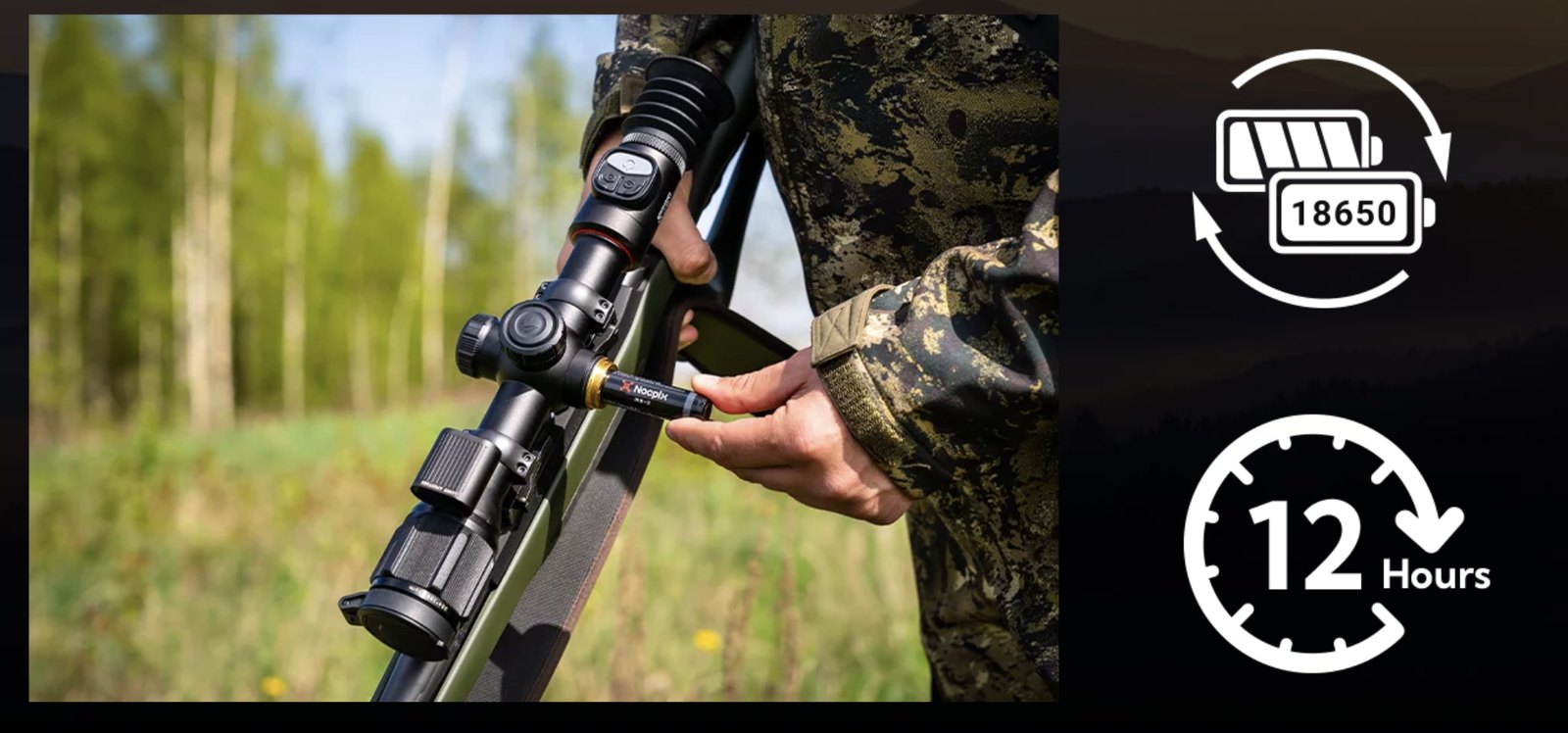 Nocpix BOLT P25R termovizorinis taikiklis