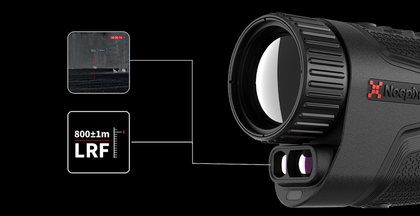 Nocpix LUMI H35R termovizorius su tolimačiu
