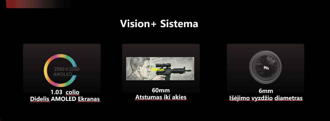 Nocpix NITE PRO D50R skaitmeninė naktinio matymo optika