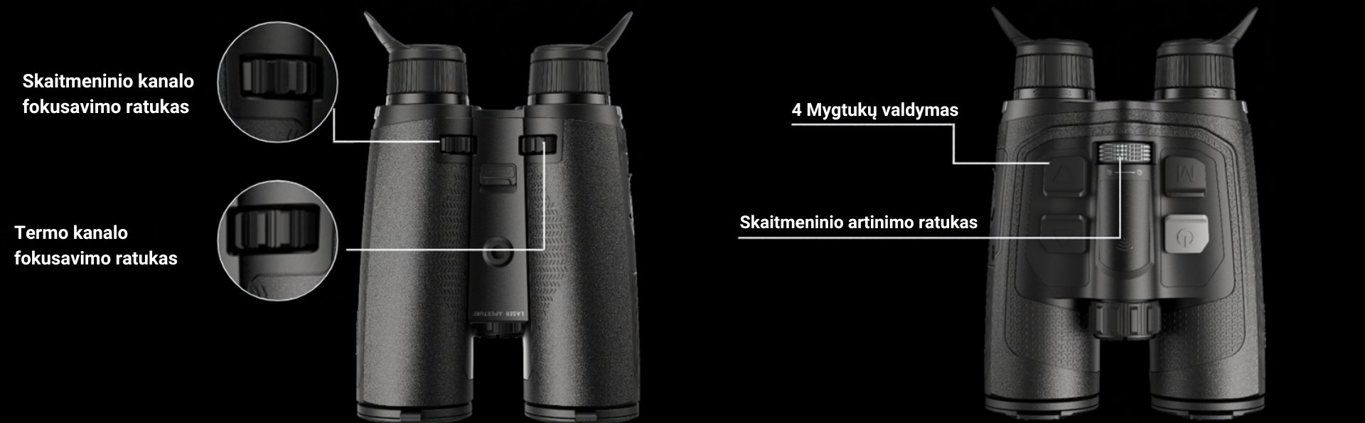 Nocpix OMNI H35R multispektriniai žiūronai