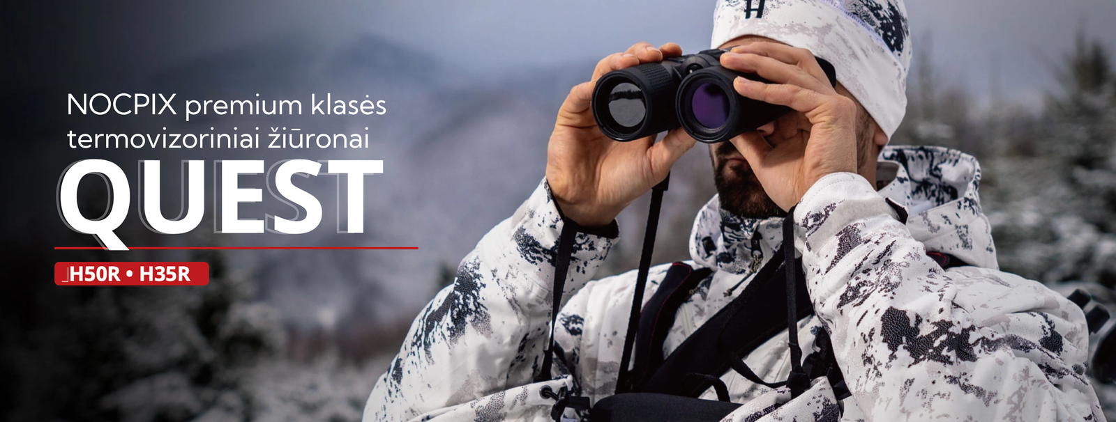 Nocpix QUEST H50R termovizoriniai žiūronai