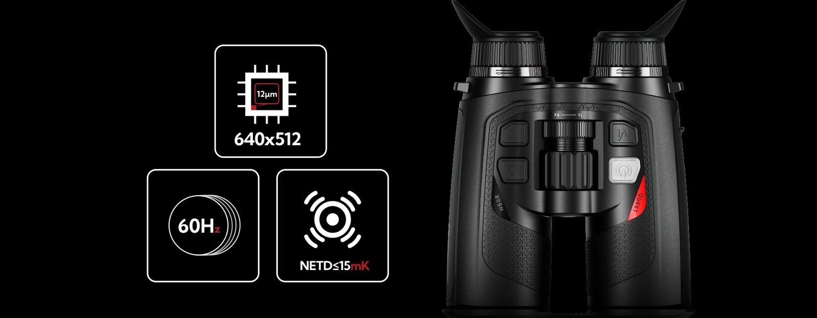 Nocpix QUEST H50R termovizoriniai žiūronai