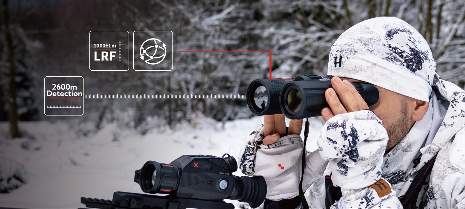 Nocpix QUEST H50R termovizoriniai žiūronai