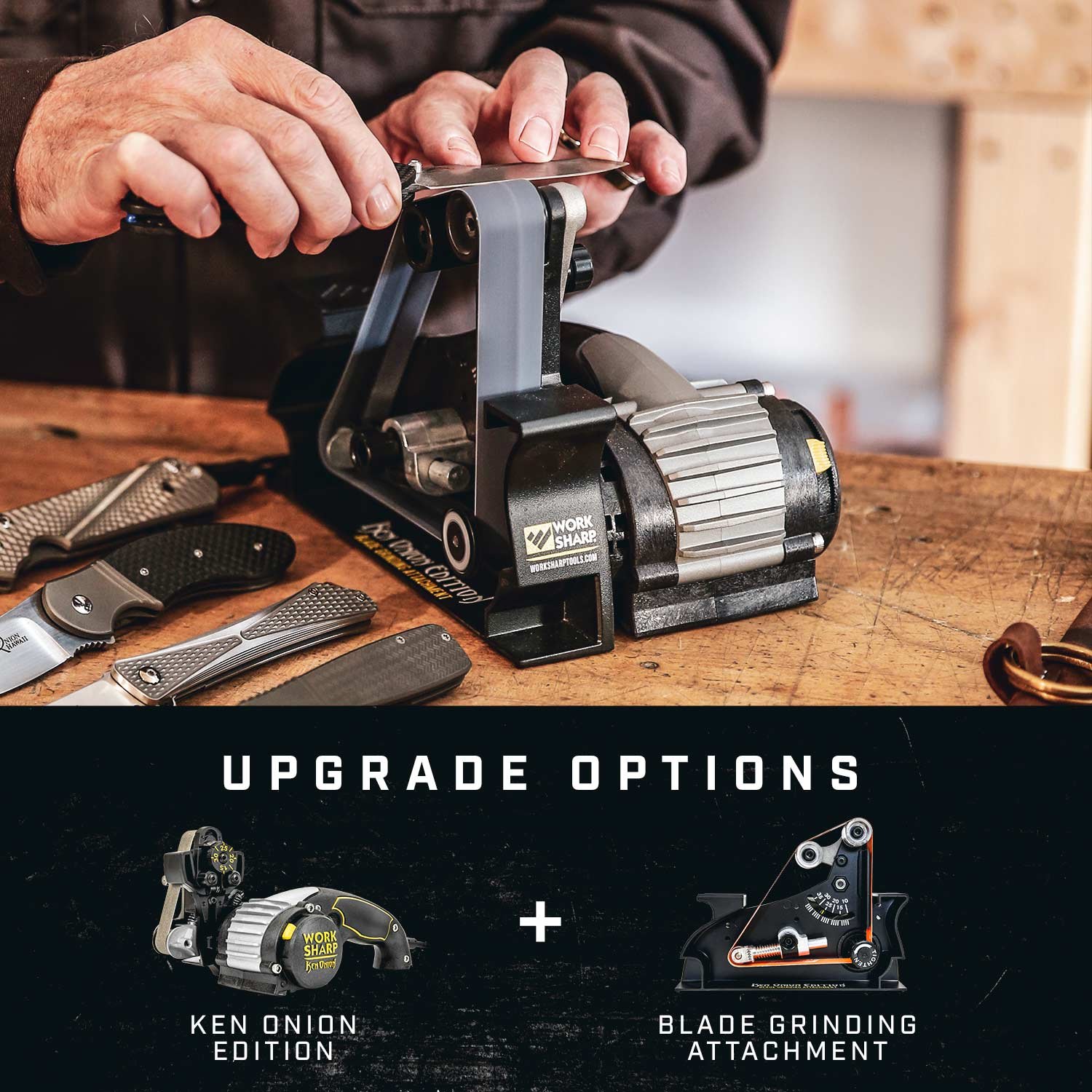 Šlifavimo priedas Blade Grinding Attachment galąstuvui Ken Onion Edition (Mk.1)
